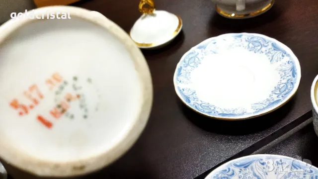 стар български порцелан Изида барок, снимка 12 - Антикварни и старинни предмети - 48854923