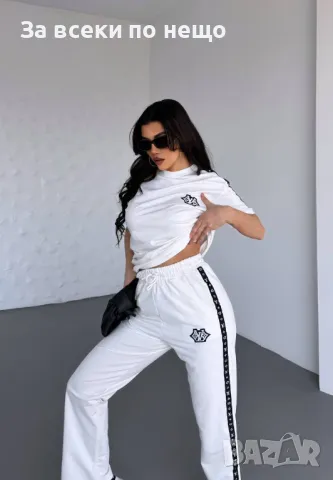 Louis Vuitton Дамски Комплект С 2 Части Тениска И Долнище Луис Витон - 2 Цвята Код A469, снимка 6 - Комплекти - 50089920