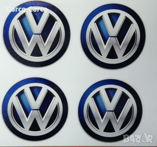 Стикери за джанти/тасове Фолксваген Volkswagen VW VAG.  Налични са и за Мерцедес БМВ Ауди Фолксваген, снимка 1 - Аксесоари и консумативи - 35431619
