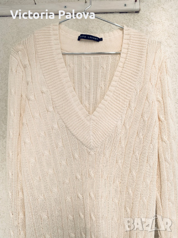 RALPH LAUREN оригинал пуловер пима памук, снимка 17 - Блузи с дълъг ръкав и пуловери - 38613733