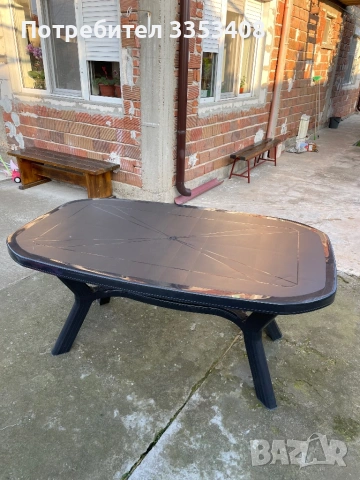 Пластмасова маса