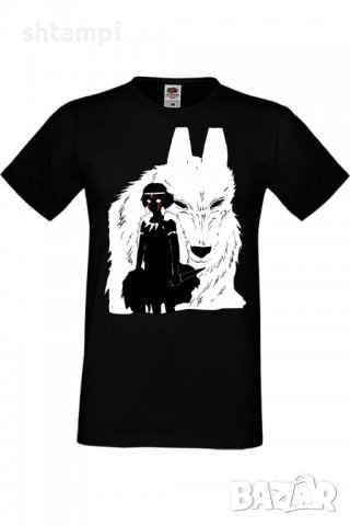 Мъжка тениска Princess Mononoke,Анимация,игра,Празник,Повод