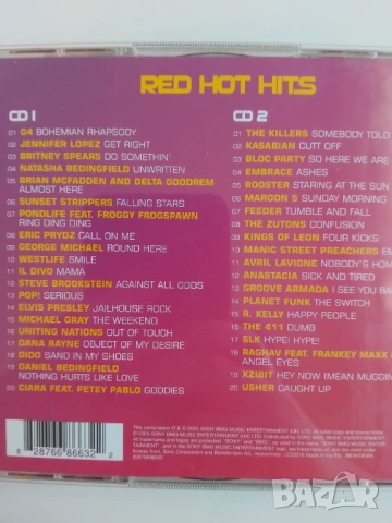 Red Hot Hits - оригинален двоен диск CD1 + CD2, снимка 2 - CD дискове - 54314737