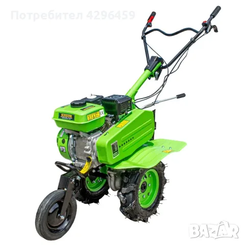 НОВА! Бензинова мотофреза 7 к.с. 4-тактова, 208 cm3 MOLLER GREEN