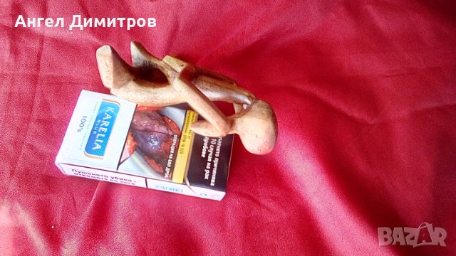 Страхотна ръчна дърворезба фигура , снимка 5 - Декорация за дома - 42041649