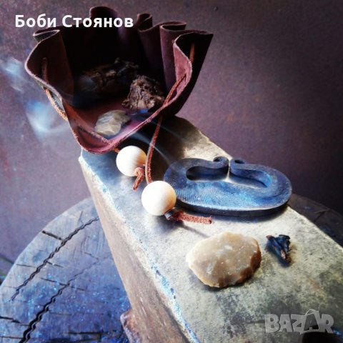 Комплект за палене на огън - чакмак, кремък и прахан