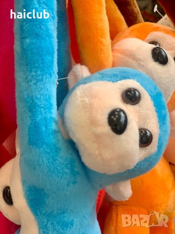 Плюшена маймунка/Музикална плюшена маймунка/Маймуна плюш, снимка 6 - Плюшени играчки - 36754931