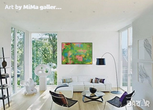 > Абстракции, АБСТРАКЦИЯ - Мима / Art by MiMa, painting, абстрактна картина, снимка 5 - Картини - 13046019