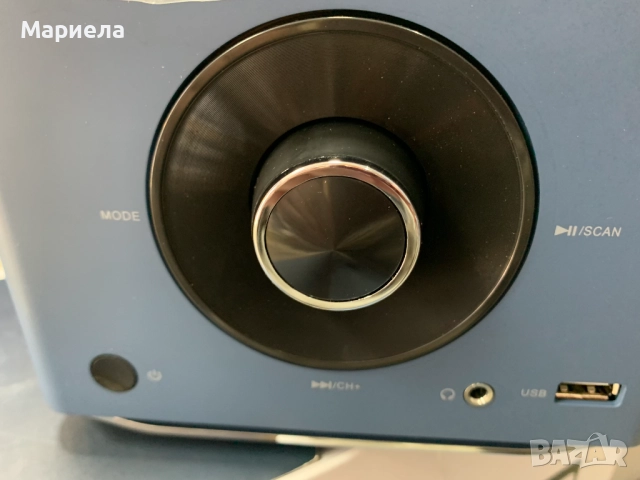 Преносим CD плейър 20W с Bluetooth, FM , USB , AUX ,2000 mAh, снимка 2 - Други - 52154723