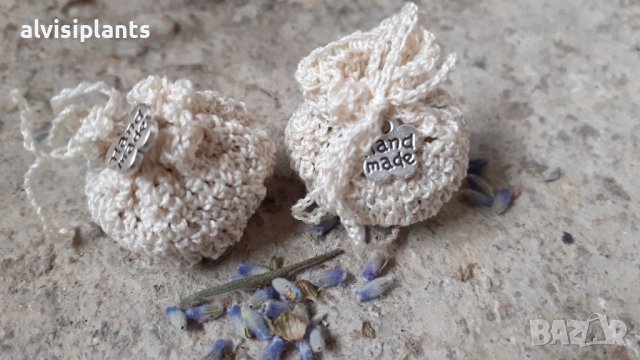 Мини торбички с лавандула ръчно изработени , снимка 5 - Други - 37090603