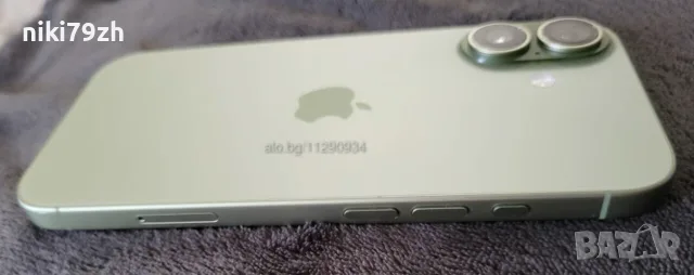 iPhone 17, 256 GB, зелен + AirPods 2, снимка 4 - Apple iPhone - 56248269