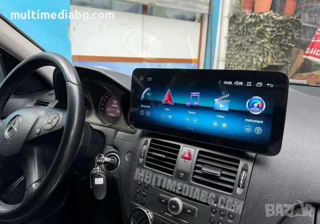 Mercedes C class W204 [2006-2011] 10.25" Мултимедия Навигация Android, снимка 4 - Аксесоари и консумативи - 55793270
