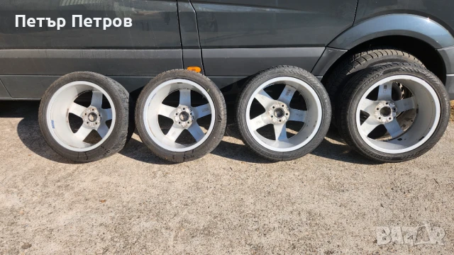 18" оргинални джанти с летни гуми за Ауди А6/А5/А4, снимка 7 - Гуми и джанти - 50695637