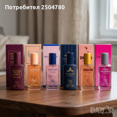 Комплект от 6 дамски парфюма по 22мл – Аромат за всеки ден и настроение, снимка 2 - Дамски парфюми - 53914949