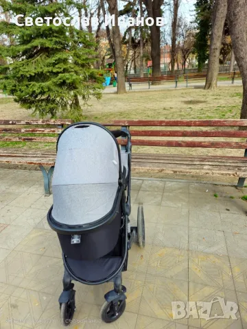 Бебешка количка с твърд кош Lorelli - Boston 2in1, снимка 4 - Детски колички - 50305431