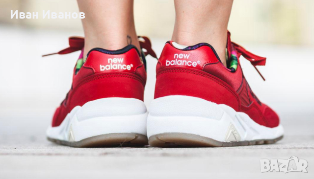 маратонки New Balance 580 'Red' номер 39, снимка 8 - Маратонки - 44810530