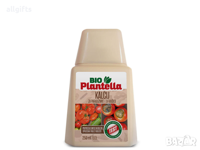 Течен органичен тор Bio Plantella калций за домати 250 мл., снимка 3 - Тор и почвени смеси - 44509436