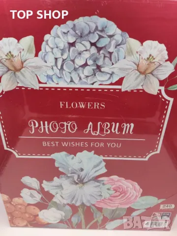 Голям фото албум 240 снимки цветя, снимка 3 - Декорация за дома - 48818931