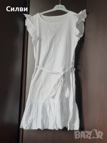 Бяла рокля , снимка 3 - Рокли - 33859461