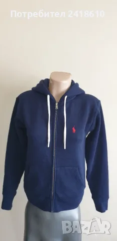 POLO Ralph Lauren Full Zip Cruise Navy Womens Size XXS НОВО! ОРИГИНАЛ! Дамски Суичер!