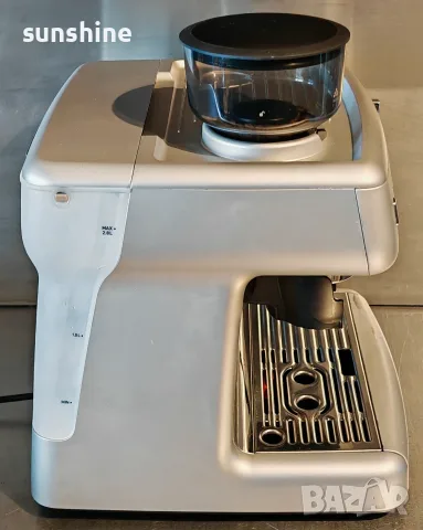 ВИДЕО * Еспресо машина Breville Barista Max+ | Tap&Go мелачка | Tаймер| Италианска помпа 15b, снимка 11 - Кафемашини - 56062752