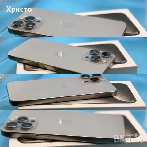 Apple iPhone 15 Pro Max, 256GB, 5G, Natural Titanium, снимка 5 - Apple iPhone - 56423382