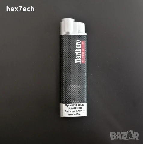 ❤️ ⭐ Запалка Marlboro тънка черна ⭐ ❤️