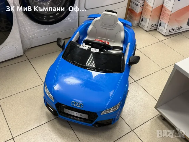 Детска количка с дистанционно Audi TT RS с нов акумулатор