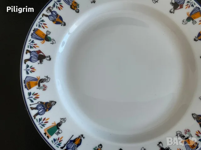 Чиния «Porcelaine de Limoges«., снимка 5 - Колекции - 56021642