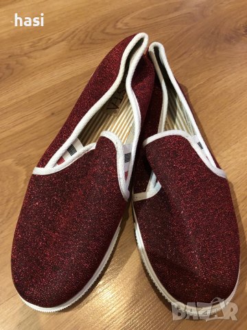 Гуменки бордо, снимка 1