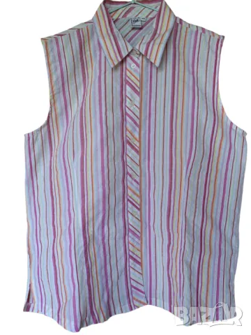 Дамска риза без ръкави Sonja Blanke, Многоцветна, 70x59 см, 44