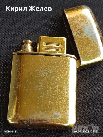 Стара метална запалка рядка иска зареждане за КОЛЕКЦИЯ ДЕКОРАЦИЯ 50663, снимка 5 - Други ценни предмети - 50969810