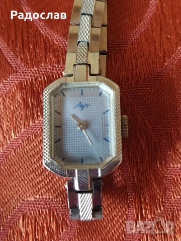 СССР механичен часовник Луч, снимка 3 - Дамски - 53883528