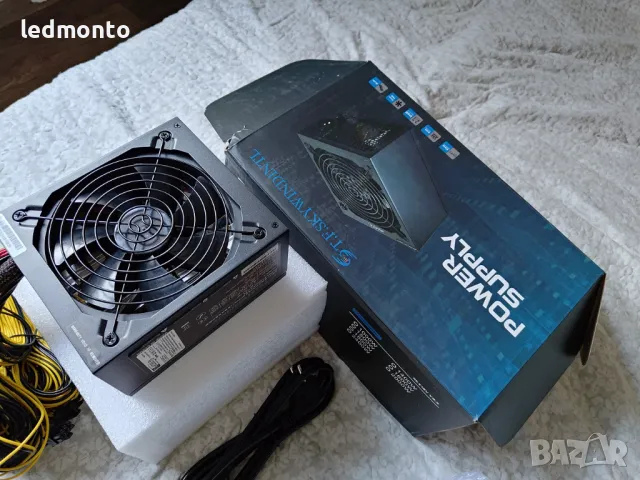 Захранване T.F.SKYWINDINTL 2000W ATX PSU 80 Plus Gold майнинг и сървъри minig, снимка 7 - Захранвания и кутии - 48758837