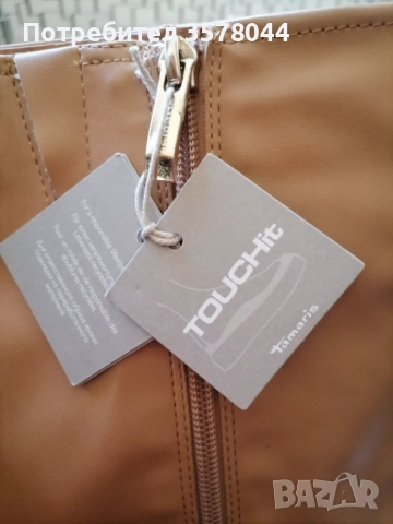 Ботуши, Tamaris. Номер 41, еко кожа., снимка 5 - Дамски ботуши - 52790916