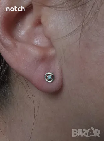 златни обеци с брилянти, снимка 7 - Обеци - 48166833