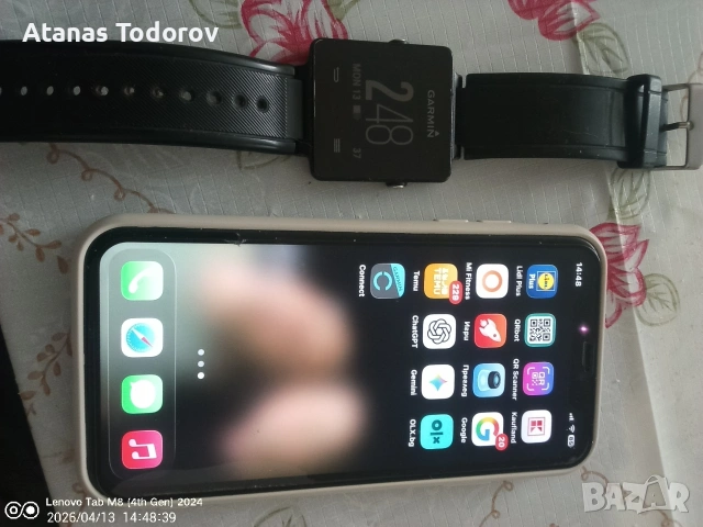 Garmin connect часовник с много функции.С черна каишка., снимка 2 - Смарт гривни - 54180229