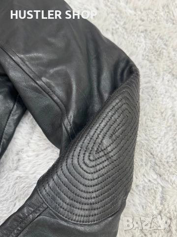 Мъжко яке от естествена кожа G-STAR RAW. Размер S, снимка 5 - Якета - 53933195