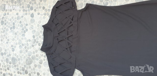 Черна дамска рокля, снимка 3 - Рокли - 36986920