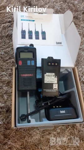 UHF радиостанции ENTEL HT783M Submersible 2 бр, снимка 6 - Друга електроника - 50646665