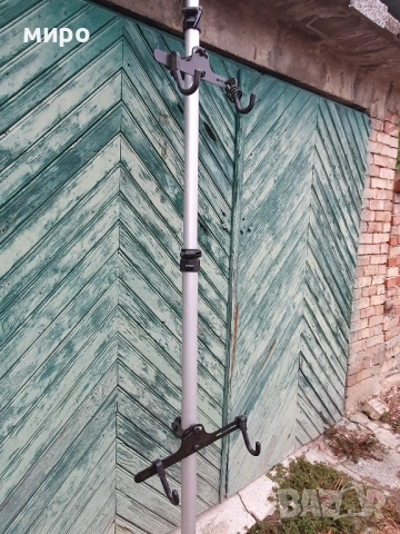 Телескопична стойка за два велосипеда, снимка 4 - Велосипеди - 51881747