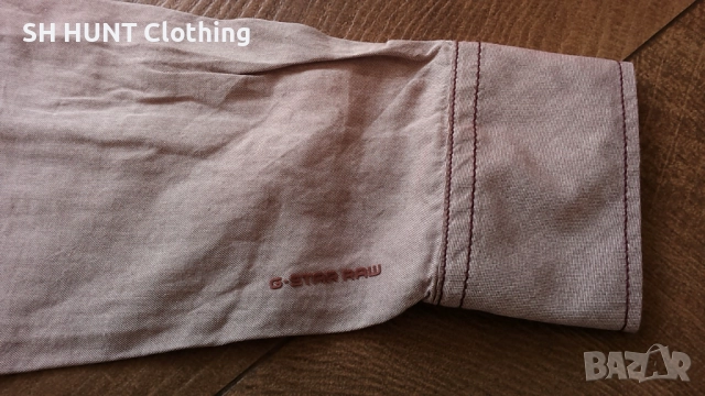 G-Star TAILOR SHIRT размер M  оригинална мъжка риза 6-32, снимка 6 - Ризи - 52696026