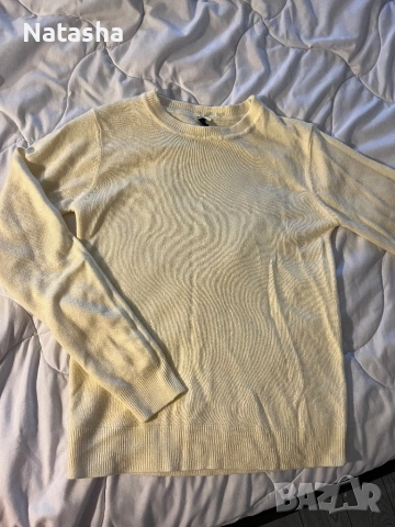 Пуловер жълт, снимка 2 - Блузи с дълъг ръкав и пуловери - 51952171