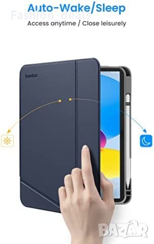 Нова магнитна стойка защитен калъф за таблет iPad 10 Защита Айпад, снимка 6 - Аксесоари за Apple - 40298802