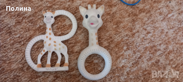 Жирафчето Софи и дървени играчки, снимка 2 - Образователни игри - 54200239