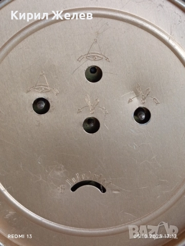 Стар механичен часовник ИНСА ЮГОСЛАВИЯ рядък за КОЛЕКЦИЯ ДЕКОРАЦИЯ 43498, снимка 7 - Антикварни и старинни предмети - 51953106