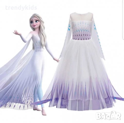 НОВО!!! ПРИКАЗНА РОКЛЯ НА ЕЛЗА от FROZEN 2 в Детски рокли и поли в гр.  София - ID30217425 — Bazar.bg