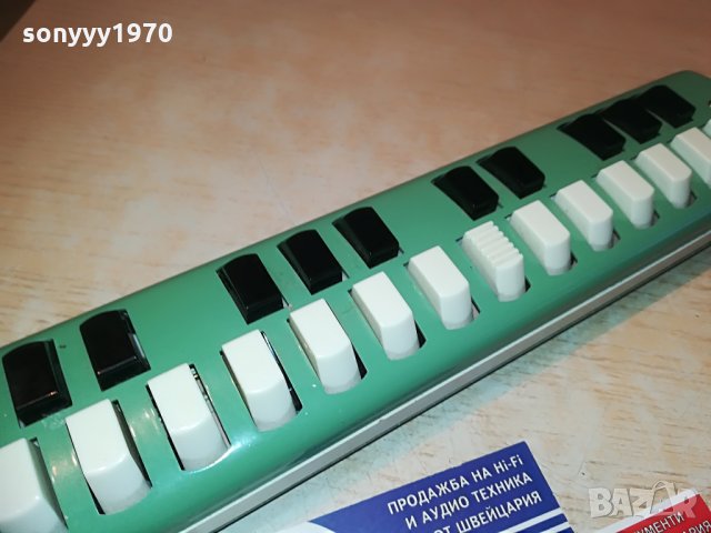 РЕТРО СВИРКА-МЕТАЛЕН ДУХОВ ИНСТРУМЕНТ-36Х7Х5СМ, снимка 10 - Духови инструменти - 29235189