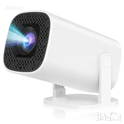 Мини проектор с Bluetooth и WiFi 6 за 30–304,8 см, снимка 2 - Плейъри, домашно кино, прожектори - 55933416