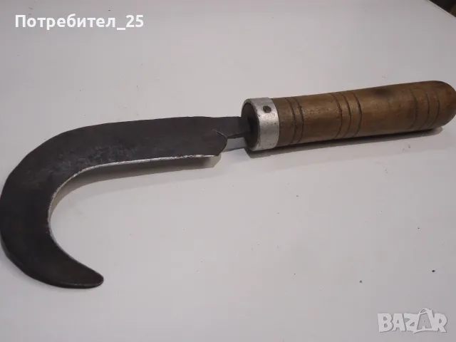 Стар  кован инструмент - косер, снимка 6 - Други ценни предмети - 56510094